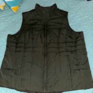 Olive green Quilted Vest
